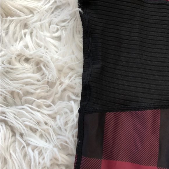 NEW • Alala • Harley Plaid Moto Leggings Pink - Picture 8 of 8